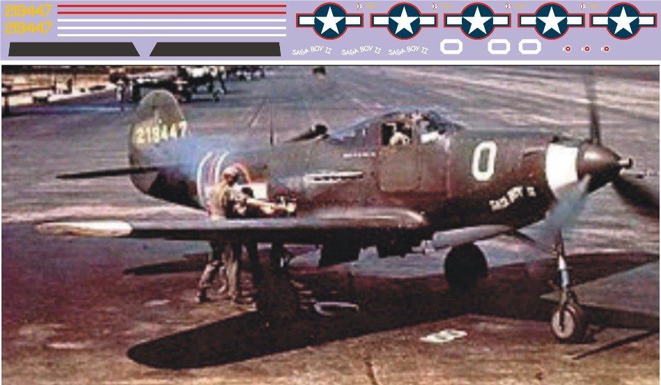 Декаль P-39Q Airacobra