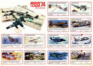 Catalogue FROG 1974. British Edition