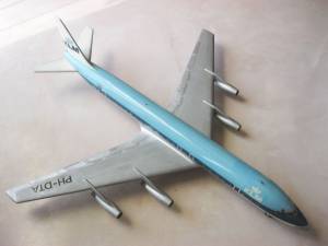 DC-8, KLM - автор модели В.Троицкий