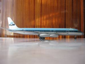 DC-8, KLM - автор модели В.Троицкий