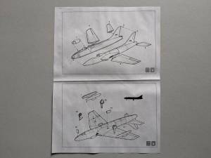 Истребитель Хантер Mk.1  Fighter Hawker hunter Mk.1