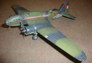 Ilyuschin IL-4. Revell (ex-Plasticart). 4324