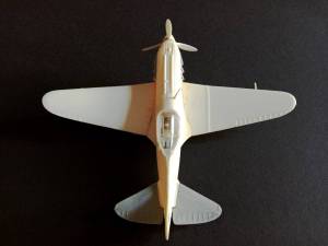 “MIG-3 One single fighter” - модель собранная “из коробки” без окраски и доработок