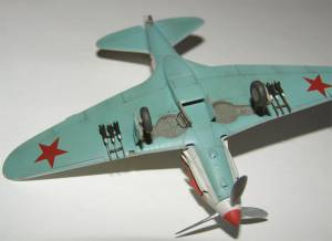 МиГ-3, ВВС РККА, зима 1941-1942 гг. Автор модели - Сергей Труфанов