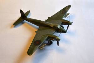 De Havilland “Mosquito” Mk.VI - автор модели Ltl (Scalemodels.ru)