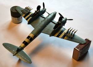 De Havilland “Mosquito” Mk.VI - автор модели Ltl (Scalemodels.ru)