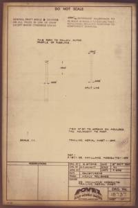 De Havilland “Mosquito” - сканированный лист