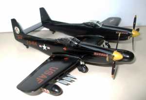 Модель F82-F "Twin Mustang" работы Рубена