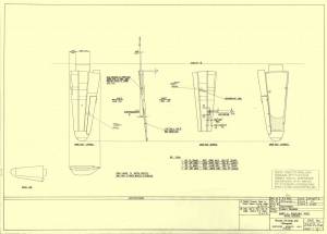 NakajimaMitsubishi A6M2-N Rufe - оригинальный чертеж модели. FROG. F234