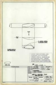 NakajimaMitsubishi A6M2-N Rufe - оригинальный чертеж модели. FROG. F234