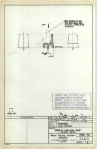 NakajimaMitsubishi A6M2-N Rufe - оригинальный чертеж модели. FROG. F234