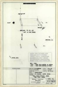 North-American F-86E “Sabre” - сканированный лист оригинального чертежа FROG