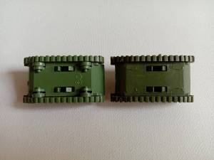Сравнение моделей танка “Легкий танк Т-70" 1991 и 1995 гг. выпуска