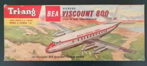 “Vickers Viscount 800 Turbo-Prop Airliner NAC”