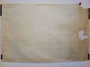 Westland "Wallace" (F167) - фотография оригинального чертежи модели FROG