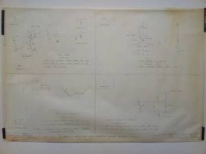 Westland "Wallace" (F167) - фотография оригинального чертежи модели FROG